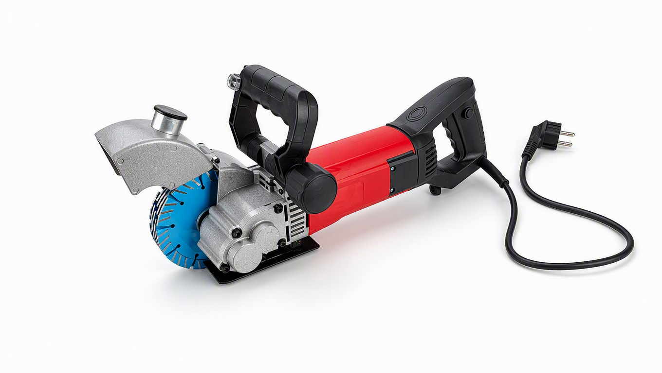 Wall Chaser Cutting Machine Wall Concrete Grooving Cutting with 133mm blades KCJ-133-1