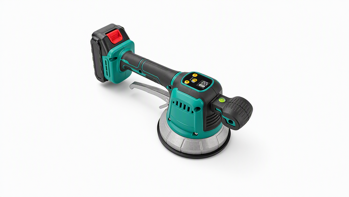 21V Tile Vibrator and Leveling Machine High Frequency Vibration With Lockable Suction Cup PPJ-21-03